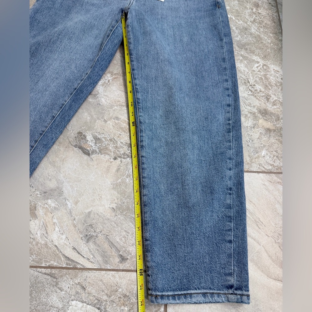 Kensie High Rise Cropped Barrel Jeans Size 8 - Picture 3 of 6